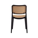 Ver imagem 6 de Cadeira Lia em Polipropileno com Proteção Uv para Sala de Jantar Preta