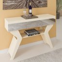 Ver imagem 4 de Conjunto Sala de Estar Painel para Tv até 75 Pol com Mesa de Centro Dunas e Aparador com Espelho