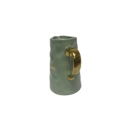Jarra em Porcelana Dec03231 Glimmer Wish Verde Home Design - 2