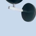 Ver imagem 4 de Arandela Moderna Jabuticaba Preto e Cromado Arevo Iluminação