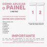 Papel de Parede Painel 3D Mármore Marrom Abstrato 1M Auto Colante Lavável Revestimento Brilhoso - 6
