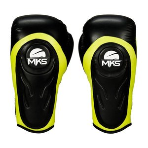 Luva de Boxe Mks Contender Neo Yellow Tamanho 10 Oz