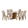 Conjunto Sala de Jantar com 6 Cadeiras Miami Yescasa - 2