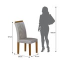 Ver imagem 5 de Conjunto Sala de Jantar com 6 Cadeiras Miami Yescasa