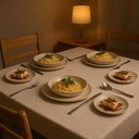 Ver imagem 7 de Jogo de Pratos Cerâmica Porto Brasil 12 Peças Bio Latte Rasos Fundos Sobremesa 4 Pessoas