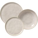 Ver imagem 1 de Jogo de Pratos Cerâmica Porto Brasil 12 Peças Bio Latte Rasos Fundos Sobremesa 4 Pessoas