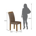 Ver imagem 5 de Conjunto Sala de Jantar com 6 Cadeiras Miami Yescasa