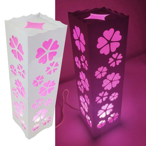 Luminária de Mesa Abajur Decoraçao Cabeceira Led 3 tons Torre Fixa Sala Trabalho Iluminação