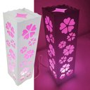 Ver imagem 1 de Luminária de Mesa Abajur Decoraçao Cabeceira Led 3 tons Torre Fixa Sala Trabalho Iluminação