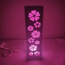 Ver imagem 4 de Luminária de Mesa Abajur Decoraçao Cabeceira Led 3 tons Torre Fixa Sala Trabalho Iluminação