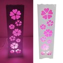 Ver imagem 2 de Luminária de Mesa Abajur Decoraçao Cabeceira Led 3 tons Torre Fixa Sala Trabalho Iluminação