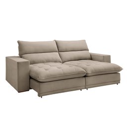 Sofá Retrátil e Reclinável 210cm Martinho Boucle - 13