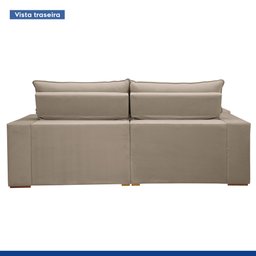 Sofá Retrátil e Reclinável 210cm Martinho Boucle - 8