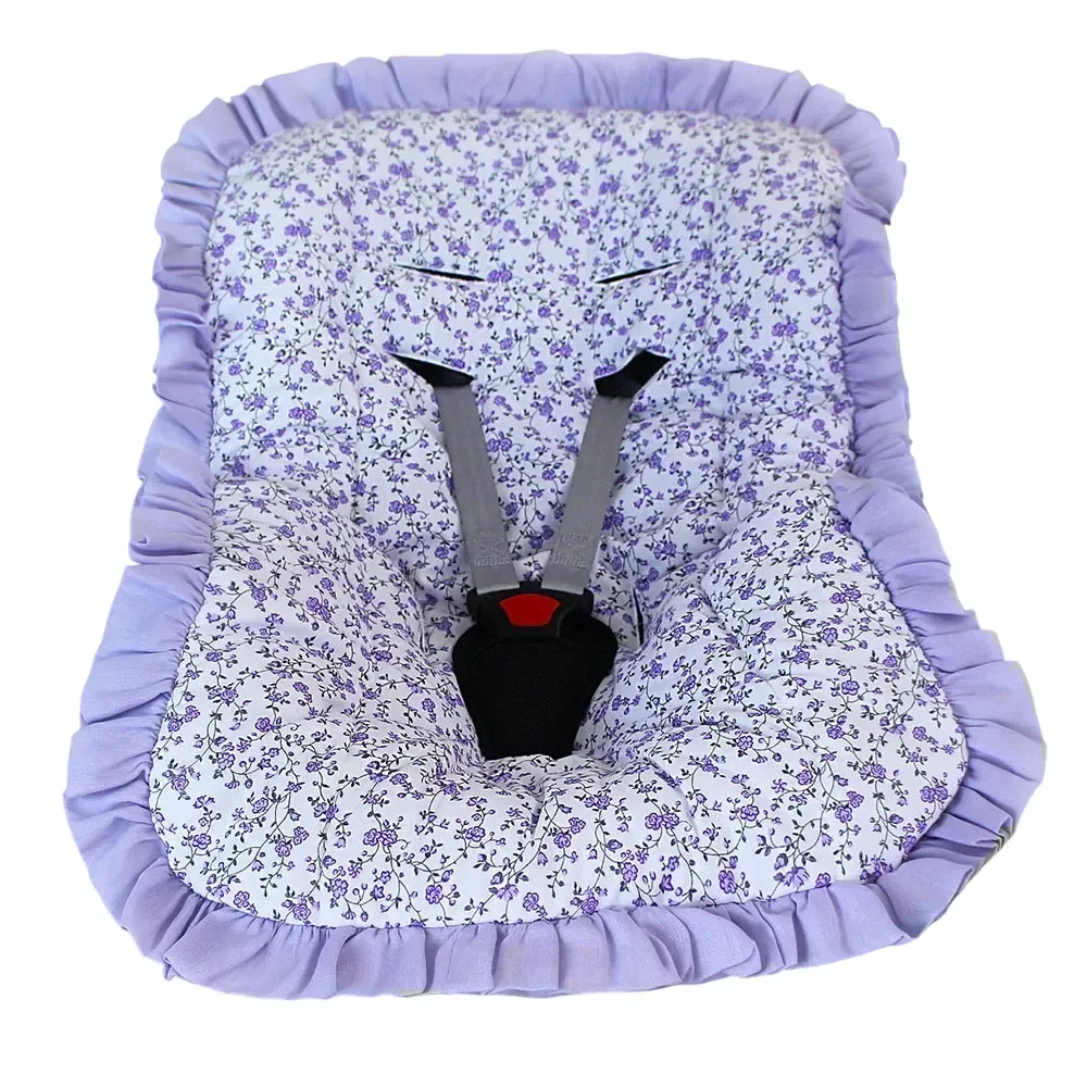 Ver imagem 1 de Capa de Bebê Conforto Mt - Flor Lilás