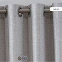 Ver imagem 1 de Cortinas Cordoba 260x170 Cm Vestis Café com Leite