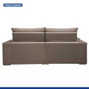 Ver mais imagens de Sofá Retrátil e Reclinável 230cm Martinho Veludo