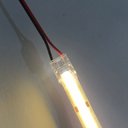 Ver imagem 7 de Kit Emenda Conector Fita Led 8mm Cob:com Fio 10 Unidades