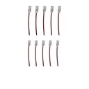 Ver imagem 1 de Kit Emenda Conector Fita Led 8mm Cob:com Fio 10 Unidades