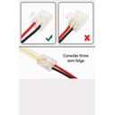 Ver imagem 6 de Kit Emenda Conector Fita Led 8mm Cob:com Fio 10 Unidades