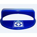 Ver imagem 6 de Tampa avulsa para Lixeira de madeira Plastica de 70cm 94L - Azul