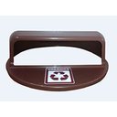 Ver imagem 3 de Tampa avulsa para Lixeira de madeira Plastica de 70cm 94L - Azul