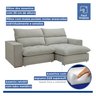 Sofá Retrátil e Reclinável 250cm Martinho Boucle - 4