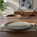 Ver imagem 4 de Prato Raso Refeição Pedra Sabão 26 Cm - Kit com 12 Unidades
