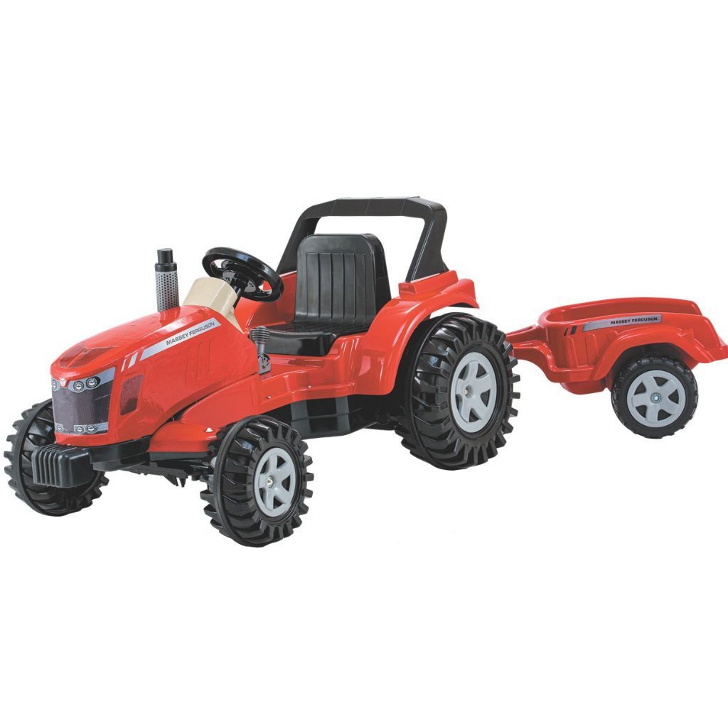 Trator Eletrico Biemme Big Massey Ferguson 12V com Caçamba