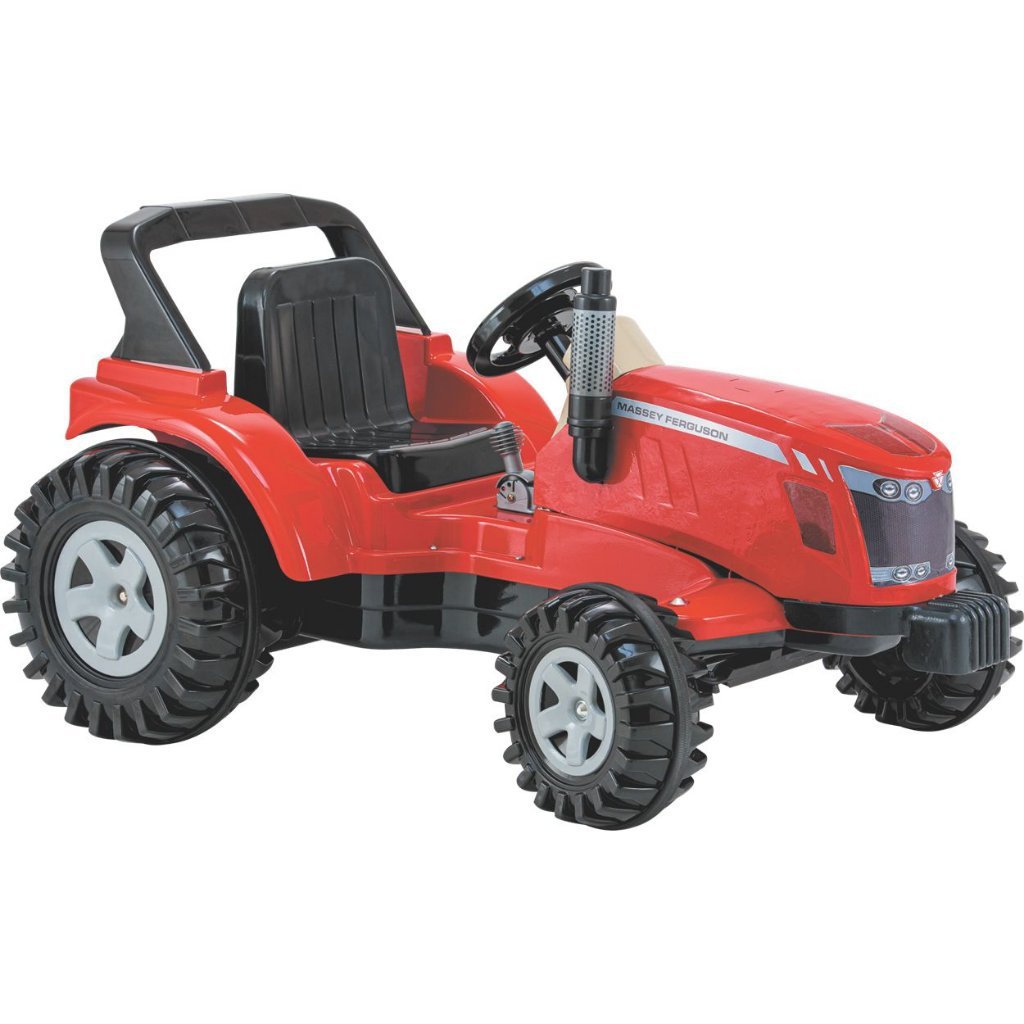 Trator Eletrico Biemme Big Massey Ferguson 12V com Caçamba - 2