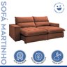Sofá Retrátil e Reclinável 250cm Martinho Boucle - 2