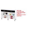 Ver imagem 6 de Balcao Madri Plus Branco Marm. com 2 gavetas + 4 portas PASSE BEM