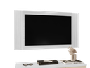 Ver imagem 3 de Painel Extensivel para Tv até 40 Polegadas - Carvalho Branco - Branco