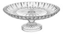 Ver imagem 1 de Centro de Mesa Decorativo de Vidro Transparente 11x30x30cm Sala Jantar Decoração