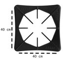 Ver imagem 6 de Fogão Super 40 Kenok 4 Bocas Duplas em Linha Baixa Pressão Fbsu4b.137