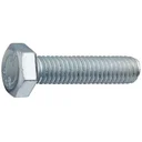 Ver imagem 1 de 1000 PÇS - PARAFUSO SEXTAVADO M8 X 20MM CL 8.8 ZINCO BRANCO