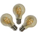 Ver imagem 1 de Lampada Led 30w Multifilamento Kit 3 Uni Retro Decoraçao Iluminaçao Garagem Sala Quarto Casa