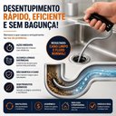 Ver mais imagens de Cabo Desentupidor Manual 3 Metros para Pias Ralos Canos Flexível Reutilizável Resistente