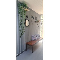 20 Placas Revestimento 3d Pvc Painel Ripado Parede Original - 5
