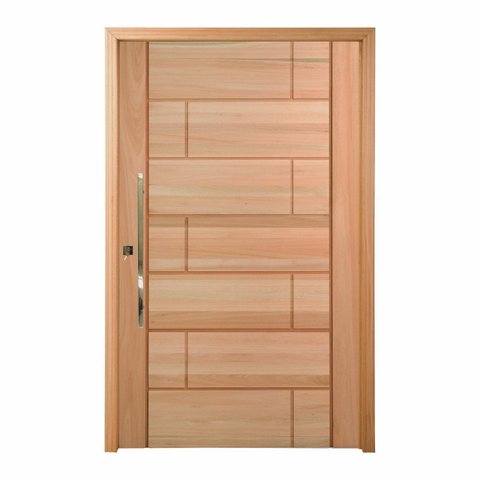 Kit Porta Pivotante Maciça de Eucalipto 214x127x14cm PM94 Talismã Cruzeiro Portas