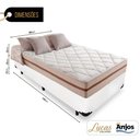 Ver imagem 2 de Cama Box Solteiro + Colchão de Molas Ensacadas Anjos Classic 88cm