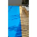 Ver mais imagens de Lona Prática Multiuso Piscinas com Dreno Azul 300 Micras - 9x3