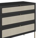 Ver imagem 6 de Comoda 3 Gv Corrediças Telesc Pes Metal Oslo 28934 Nero Artesano