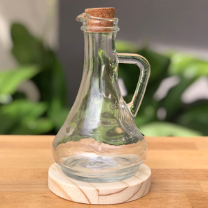 Kit Galheteiro Azeite Vinagre Aparador 250ml Vidro C/rolha-5