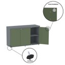 Ver mais imagens de Armário para Escritório com 3 Portas PE40