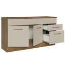 Ver imagem 7 de Balcão Gabinete De Pia 150 Cm 2 Gavetas (com Tampo) Madesa