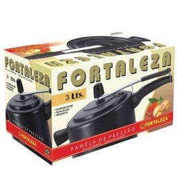 Panela de Pressão Preta de 7,0 Litros Fortaleza - 2