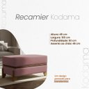 Ver imagem 7 de Puff Recamier Kodama 100 Cm para Sala Quarto Pé de Cama Hall de Entrada Bouclé Premium Luxo