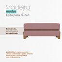 Ver mais imagens de Puff Recamier Kodama 100 Cm para Sala Quarto Pé de Cama Hall de Entrada Bouclé Premium Luxo