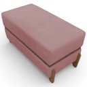 Ver imagem 4 de Puff Recamier Kodama 100 Cm para Sala Quarto Pé de Cama Hall de Entrada Bouclé Premium Luxo