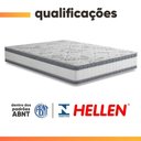 Ver imagem 2 de Cama Box com Colchão Queen Cama Box Desmontável Espuma D33 Double Face Molas Ensacadas Branco
